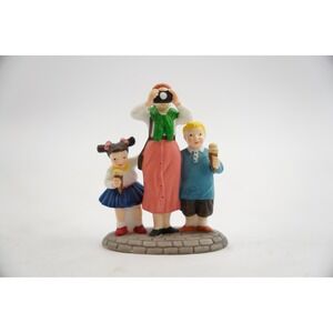 Disney Family Dept 56 Holiday Collection Parks Village Main Street World Tourist